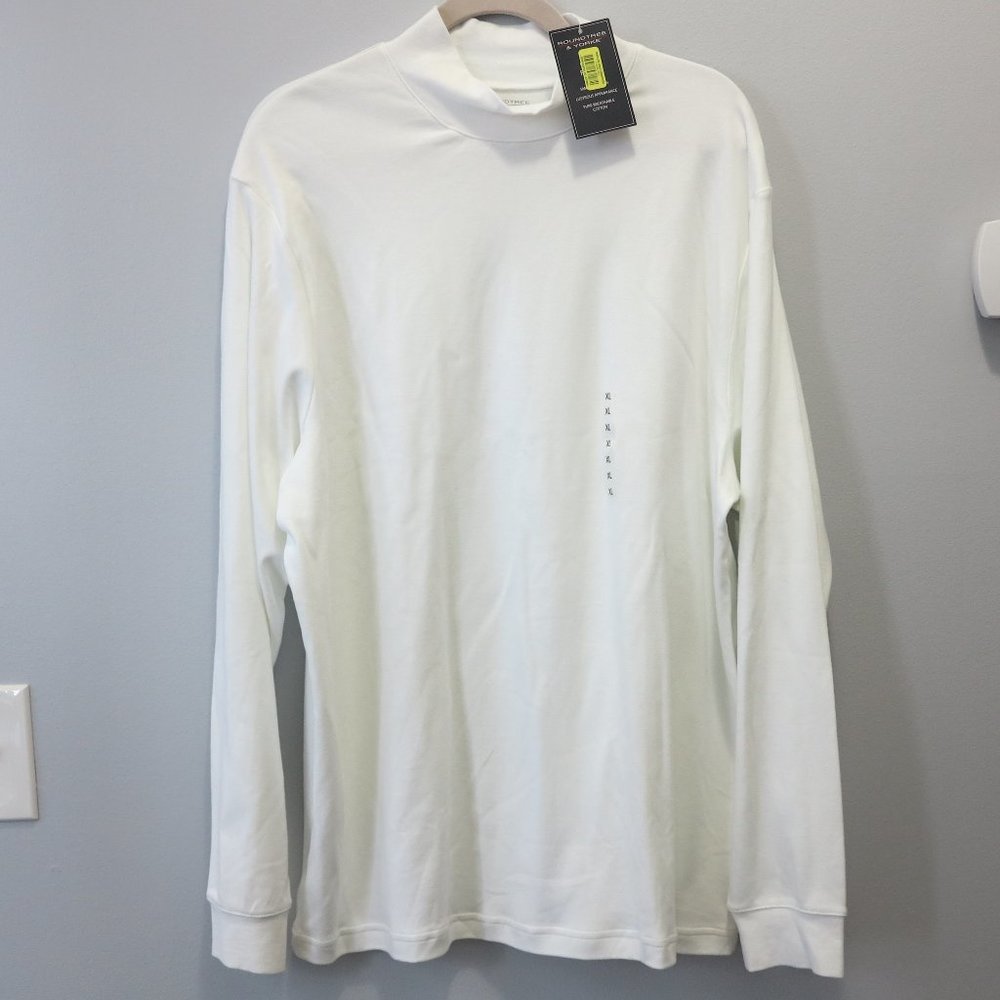 Roundtree & Yorke Mock Neck Mens Shirt